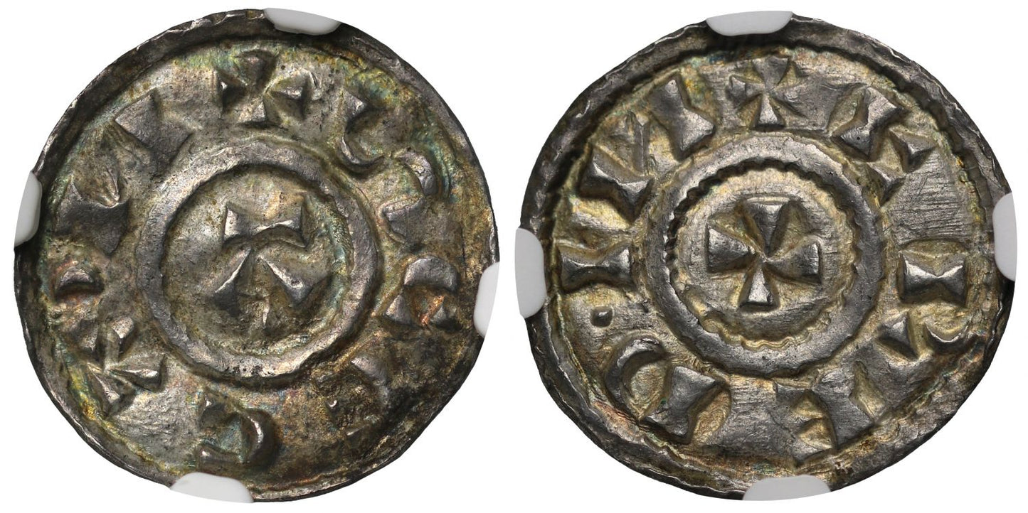 Danish East Anglia, St Edmund Coinage, Penny, MS63, ex Baldwin Parcel
