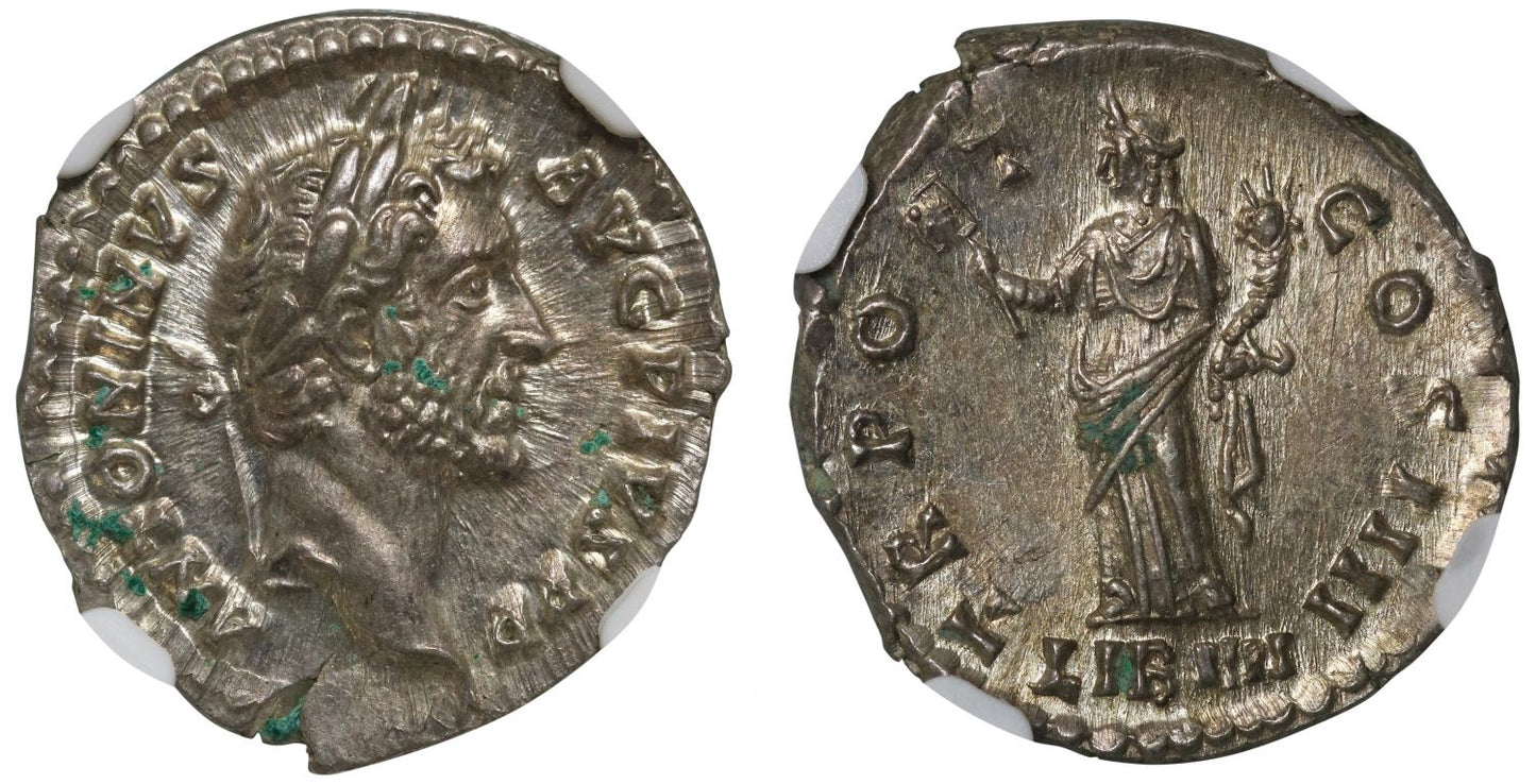 Antoninus Pius, Denarius, MS 5/5, 4/5.