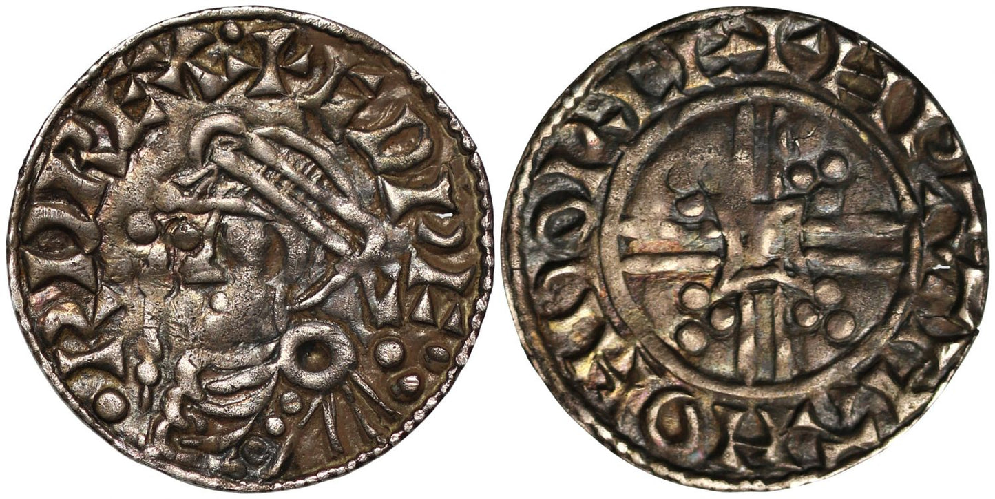 Edward the Confessor Penny, Trefoil quadrilateral type, Dorchester, Wateman, ex Eaglen
