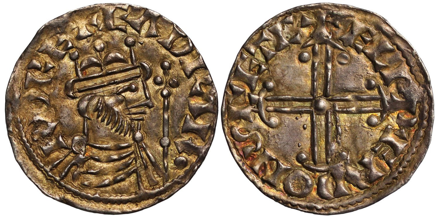 Edward the Confessor Penny, Hammer cross type, Shaftesbury, Aelfweard, ex Mack