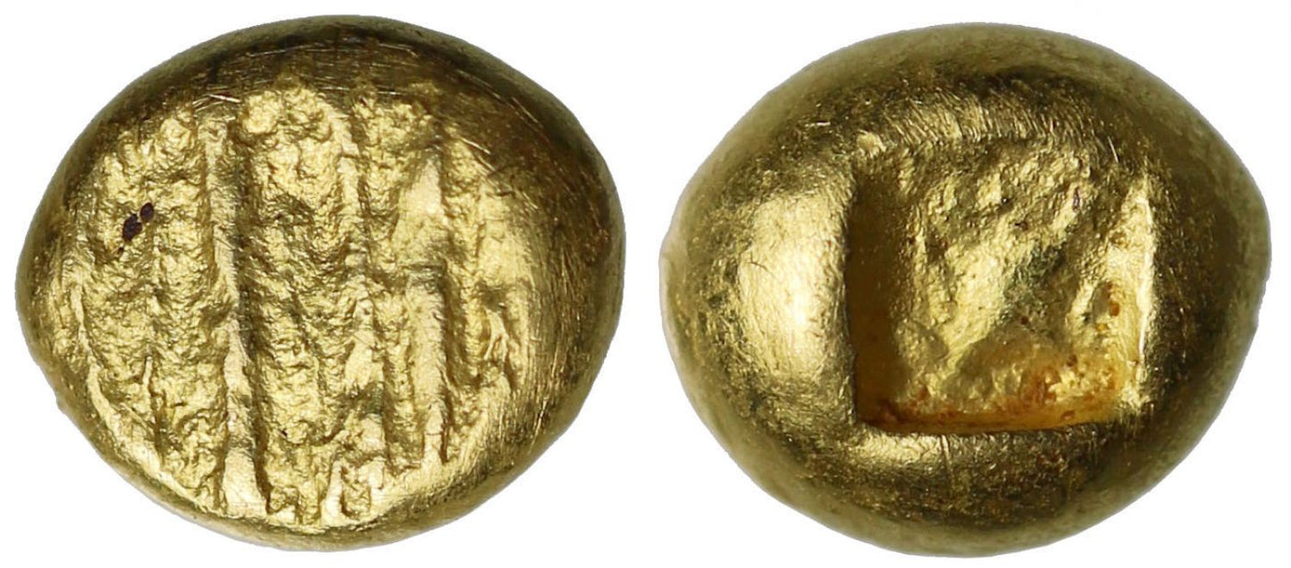Ionia, Uncertain, Electrum Hemihekte