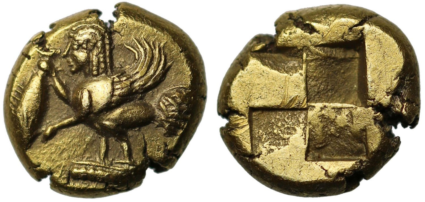 Mysia, Kyzikos, Electrum Hekte, Harpy Type