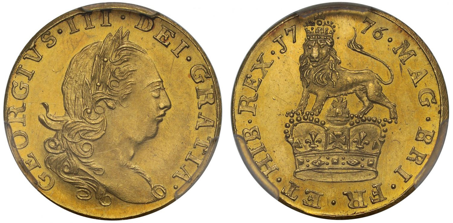 George III 1776 pattern Third-Guinea by Yeo PR62 Year of American war of Independence