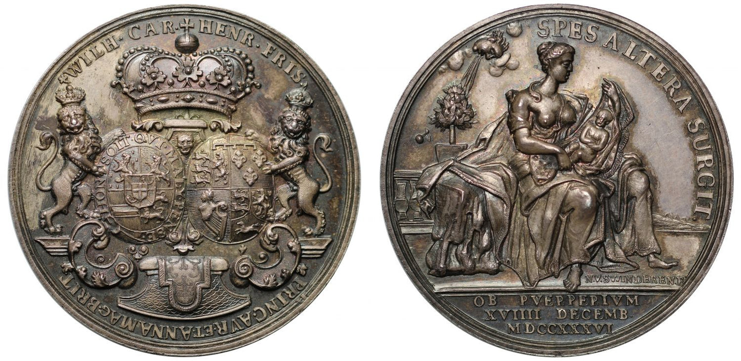 Childbirth of Princess Anne of Orange, 1736.