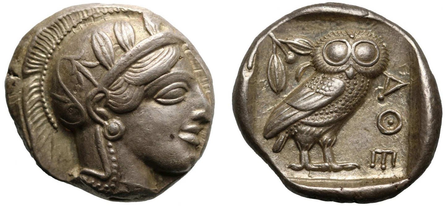 Athens, silver Tetradrachm, CH XF 4/5 4/5