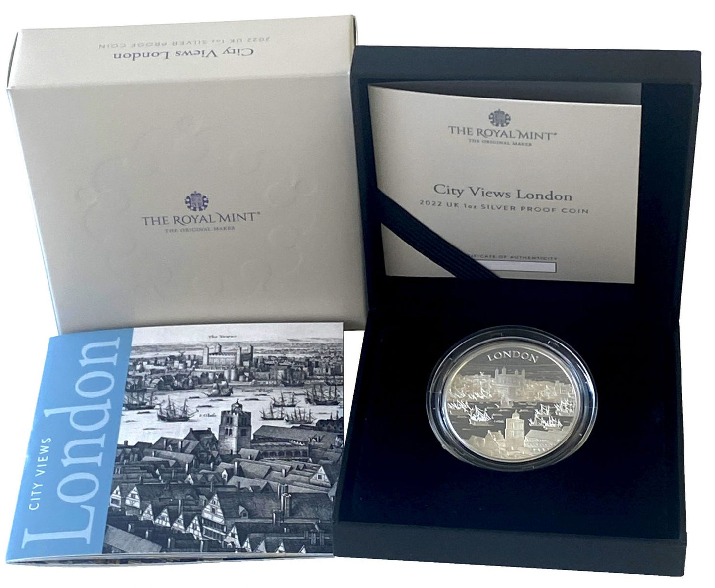 QEII 2022 silver proof 1oz City Views London