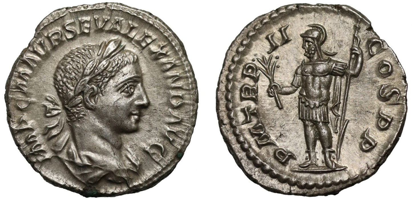 Severus Alexander, silver Denarius.