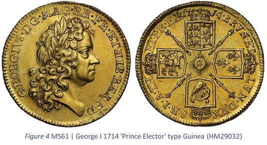 George I 1714 'Prince Elector' type Guinea