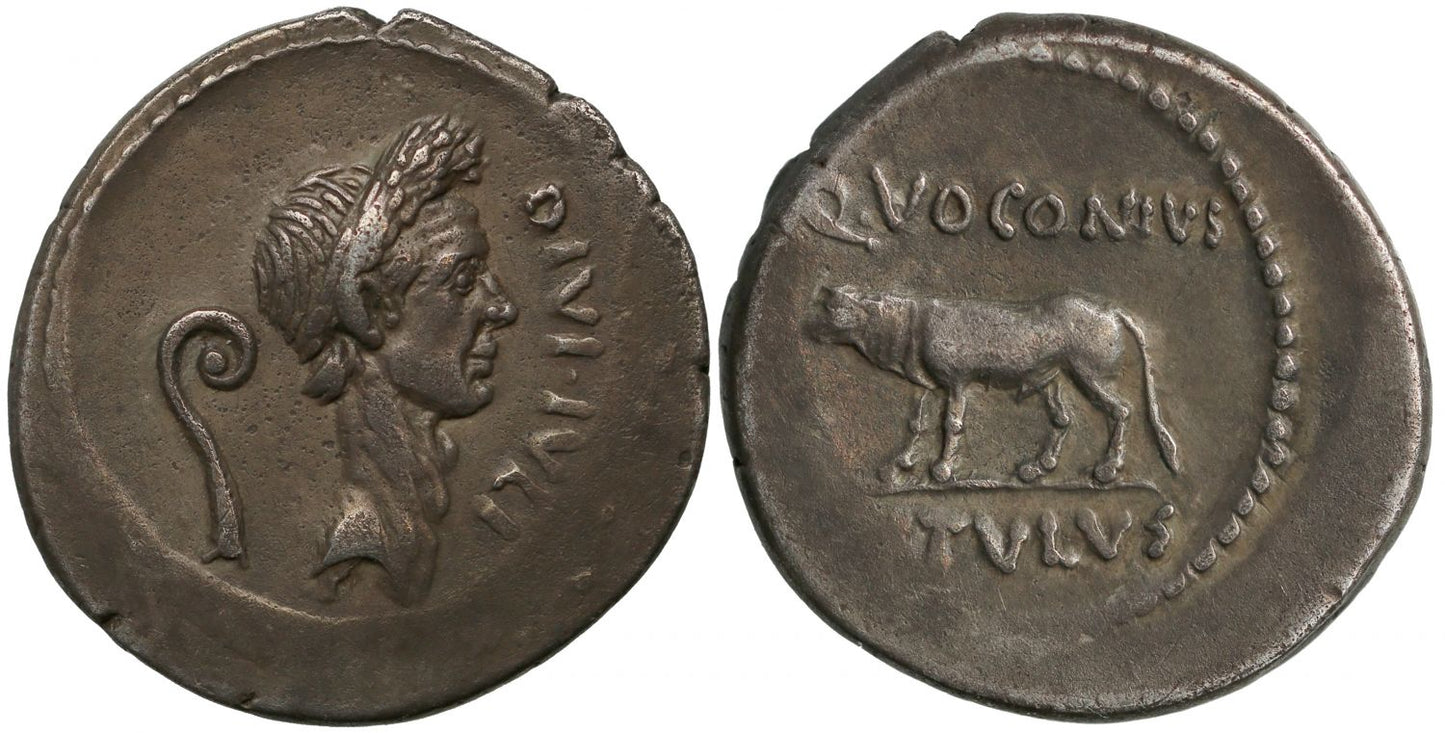 Julius Caesar, Silver Denarius