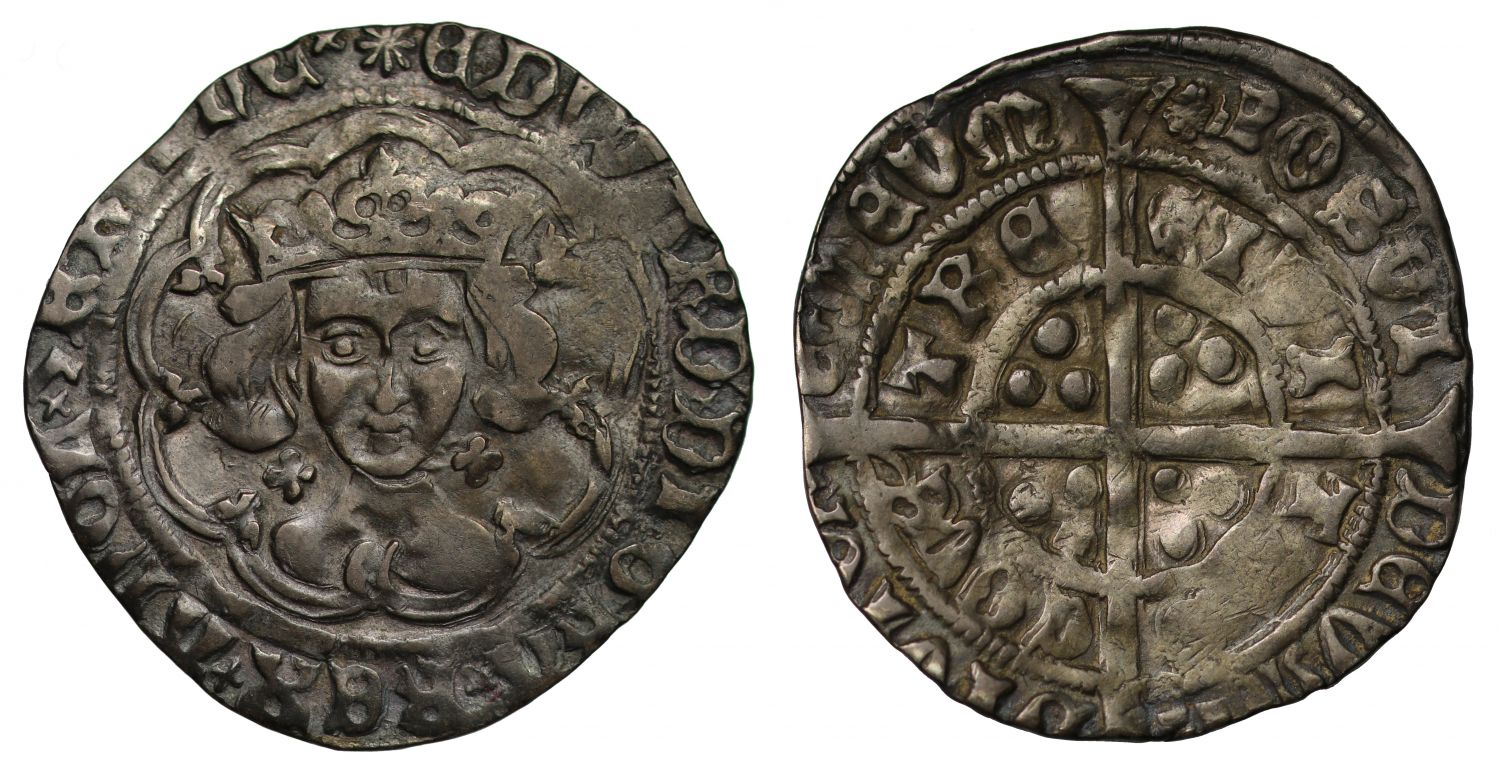 Edward IV First Reign Groat Coventry Mint, light coinage