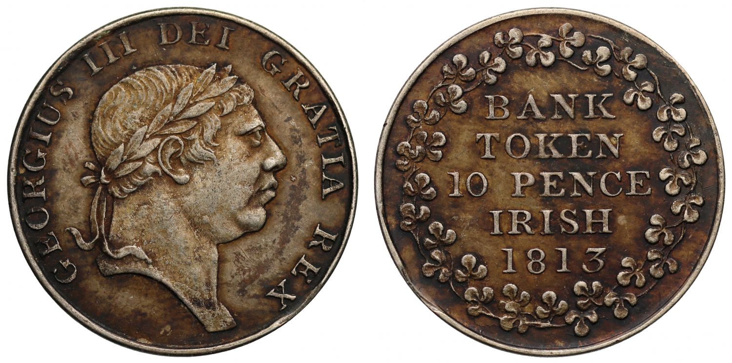 Ireland, George III 1813 Ten Pence