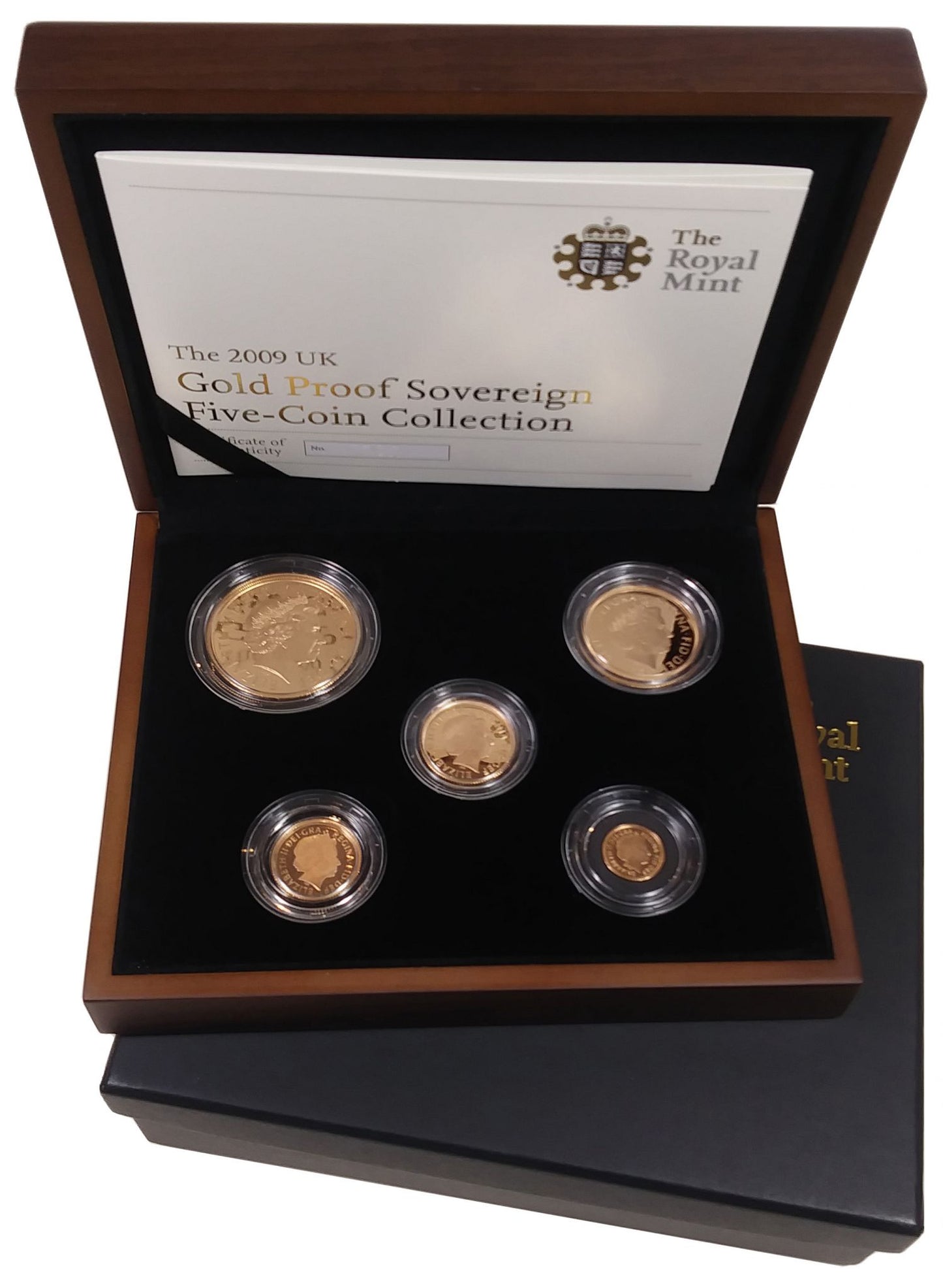 Elizabeth II 2009 5-coin proof Set