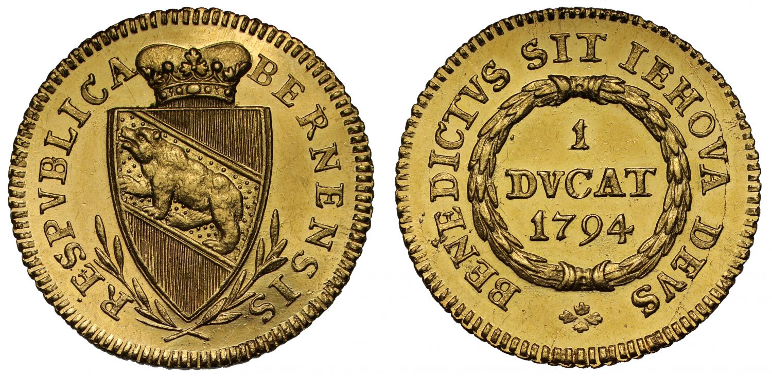Switzerland, Bern Canton 1794 Ducat