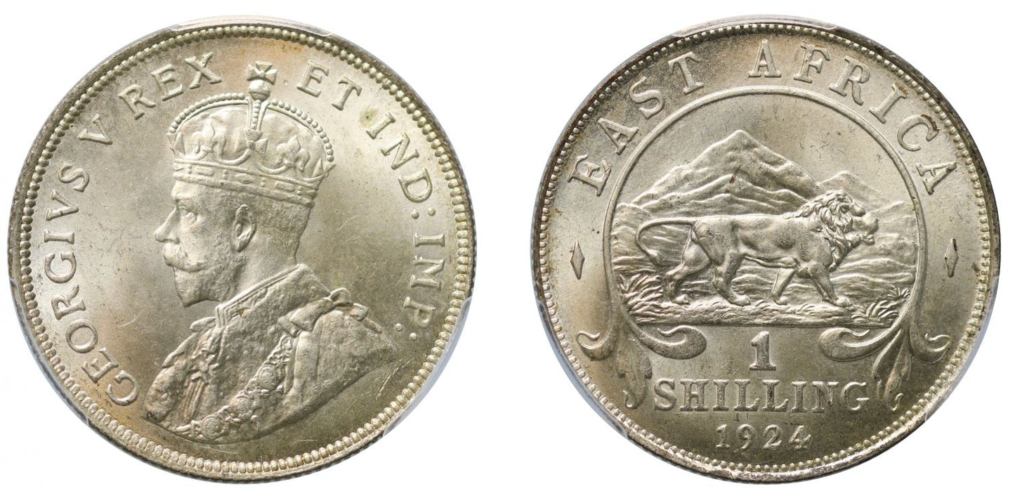 East Africa Shilling, 1924.