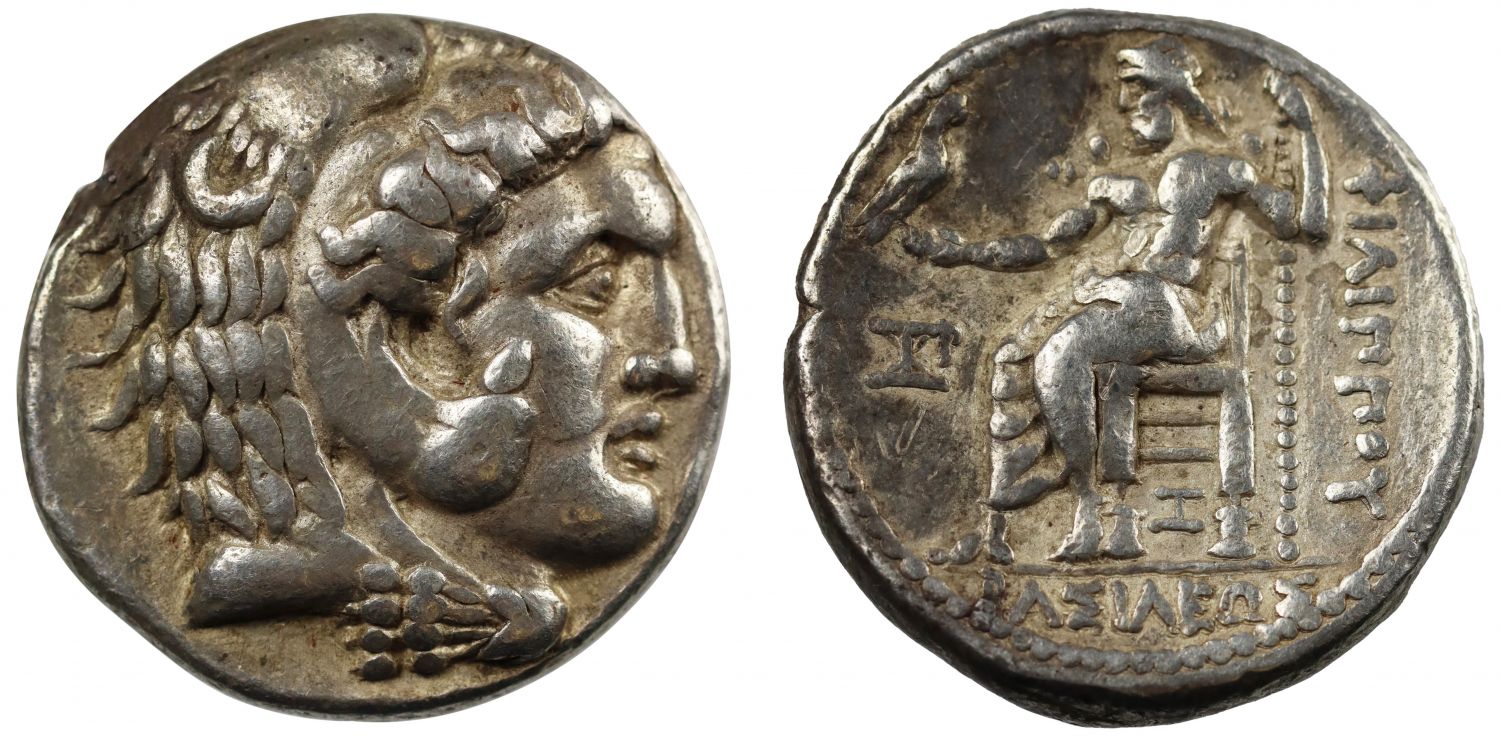 Macedon, Philip III Arrhidaeus, Silver Tetradrachm, Aradus