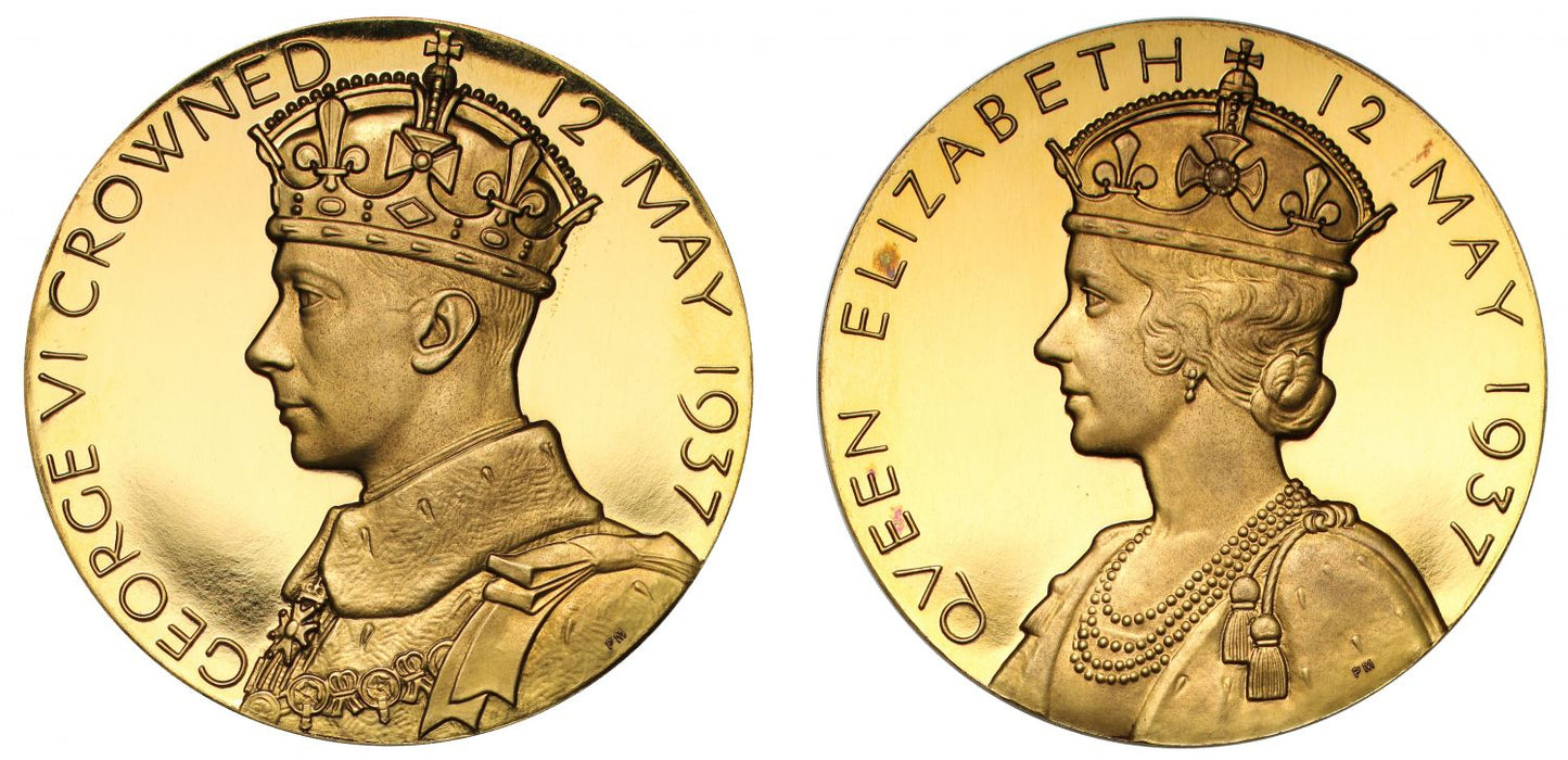 Coronation of George VI, 1937, only 274 struck.
