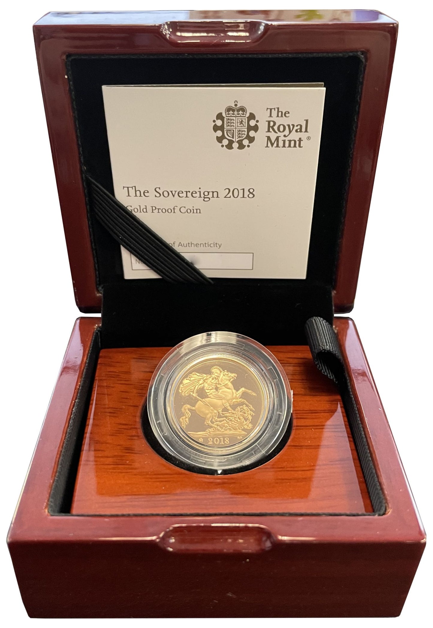 Elizabeth II 2018 proof Sovereign