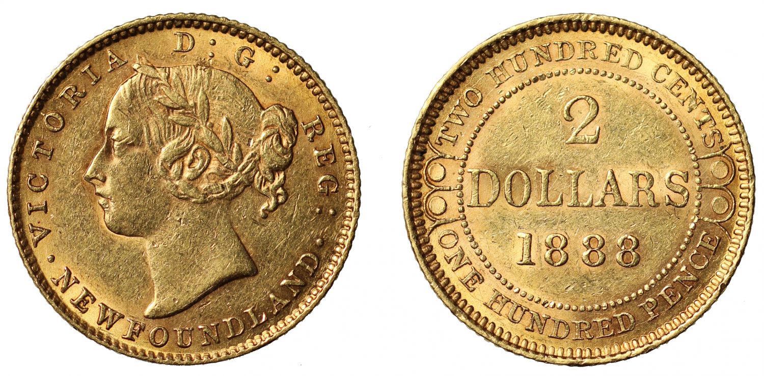 Canada 2-Dollars 1888