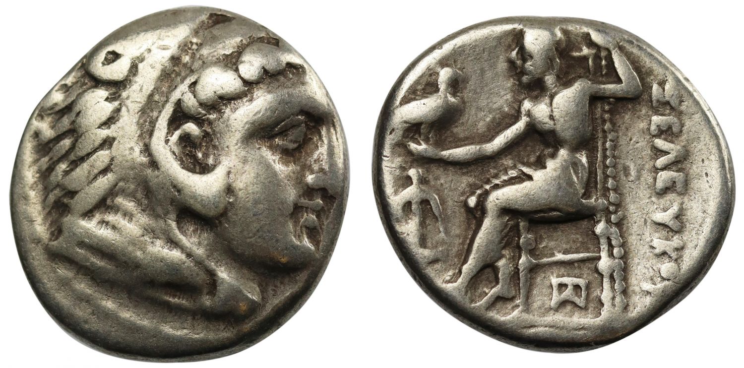 Seleukos I Nikator, Silver Drachm.