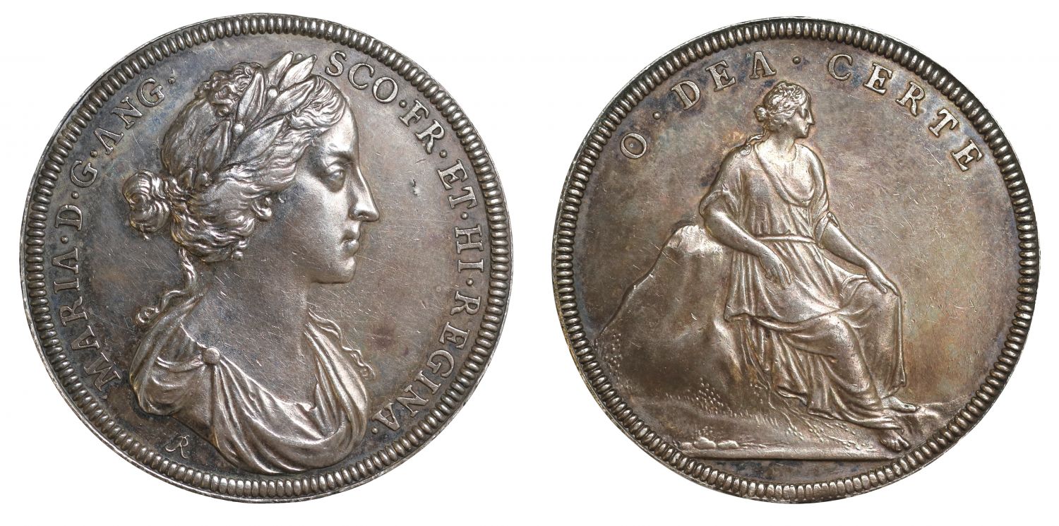 Coronation of Mary of Modena, 1685.