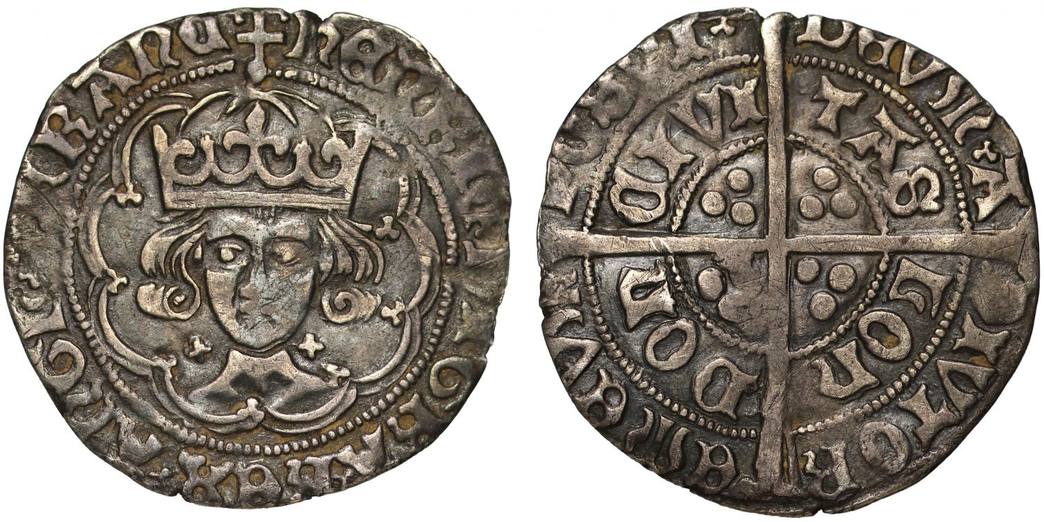 Henry VII Groat, facing bust, class IIa, London