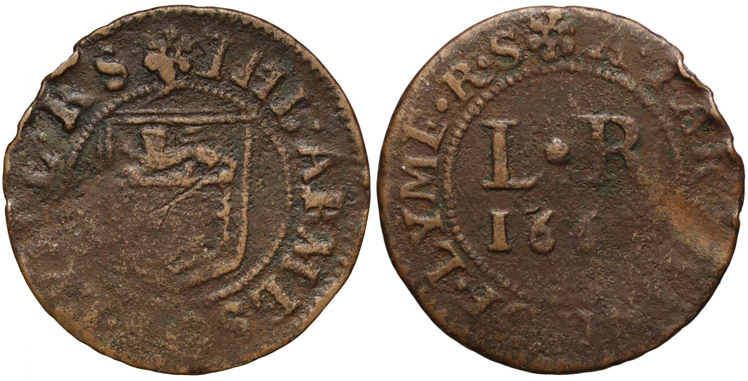 Dorset, 17th century Token, Lyme Regis, Town Farthing, 1669