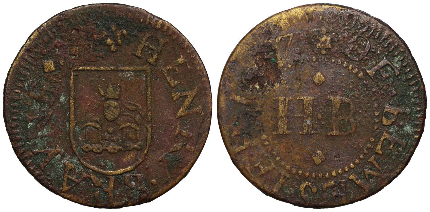 Dorset 17th century Token Farthing, Beaminster, Henry Brayne, 1657, Mercer
