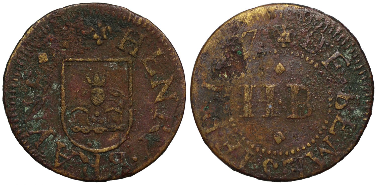 Dorset 17th century Token Farthing, Beaminster, Henry Brayne, 1657, Mercer