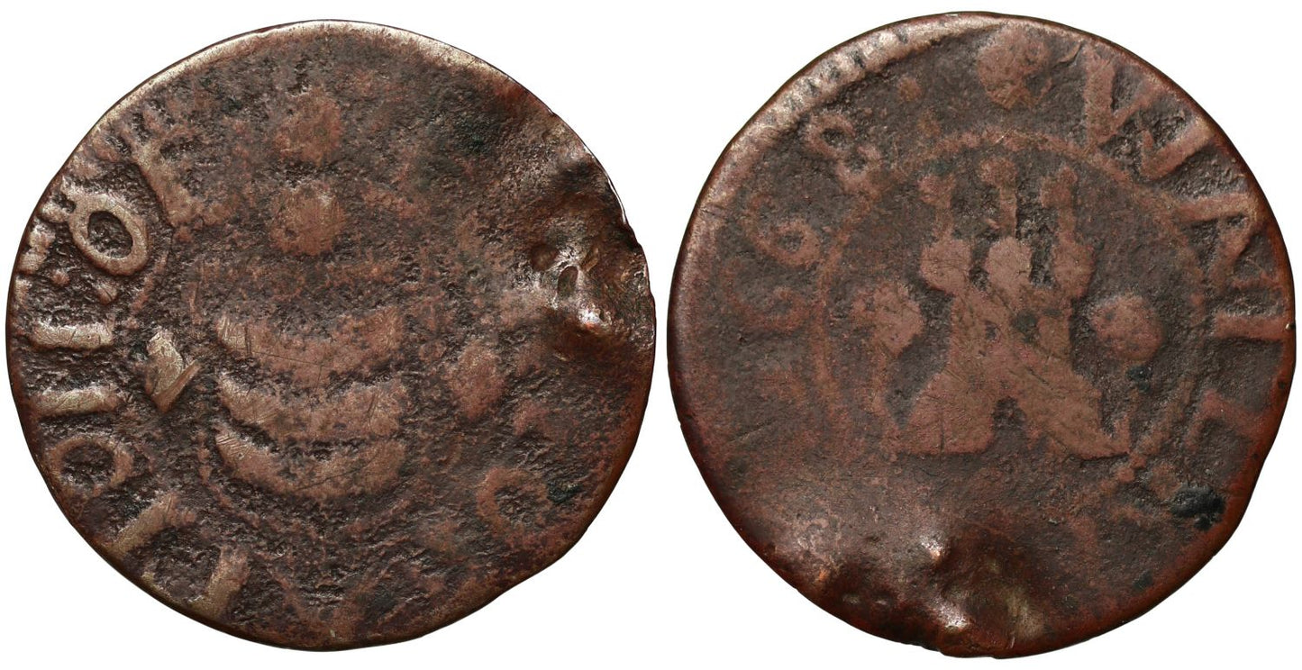 Ireland, Co Waterford, Waterford, 1668 City Penny