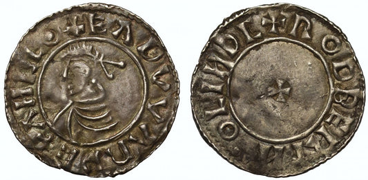 Edward the Martyr Penny, Lincoln Mint, moneyer Robert