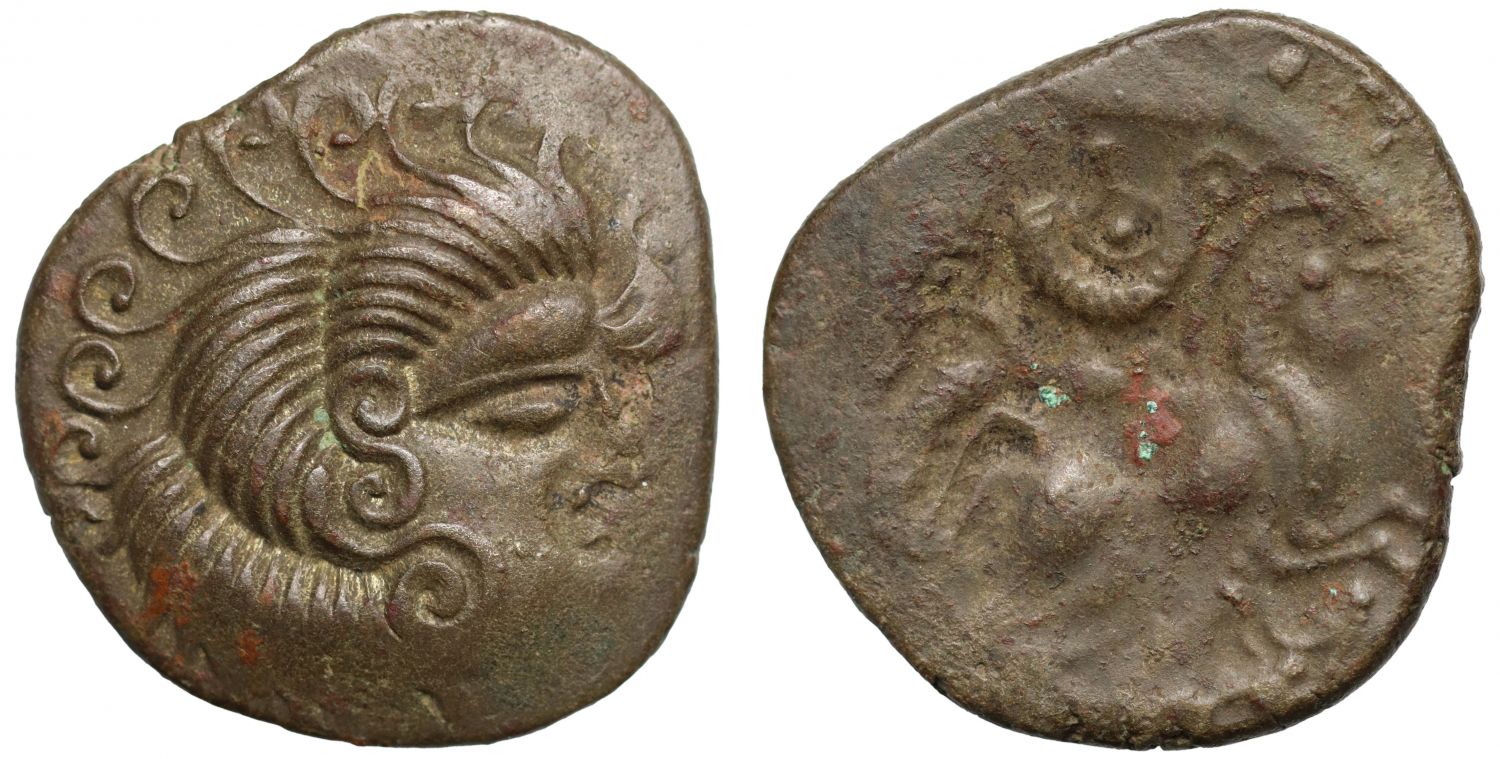 Celtic, North-western Gaul, Armorica, The Coriosolites, c. 100-50 BC, billon Stater.