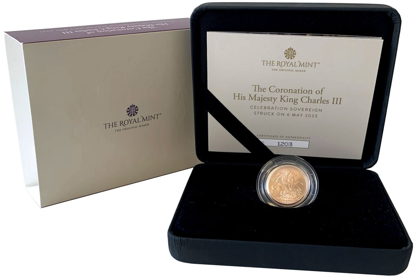 * Charles III 2023 BU Coronation Sovereign SOTD