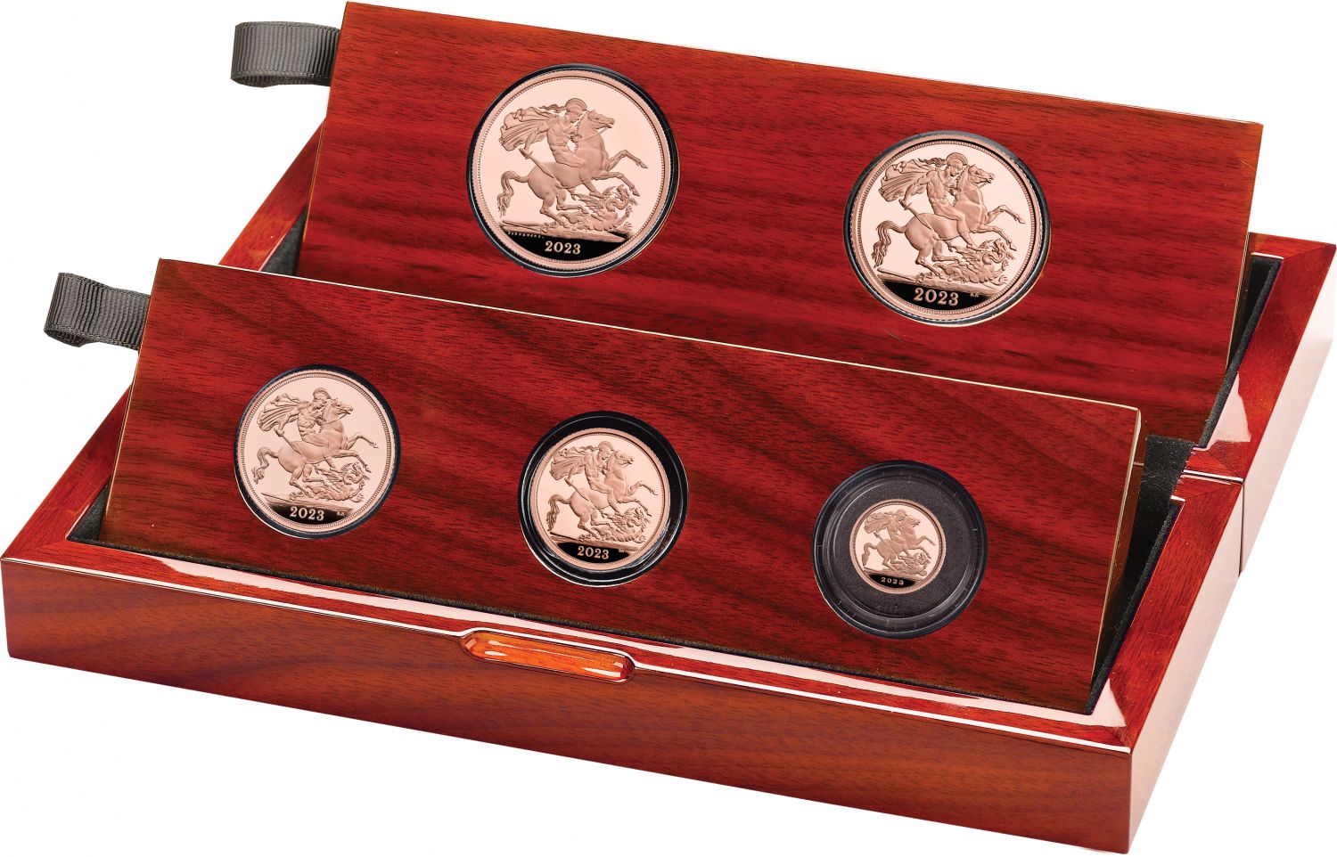 * Charles III 2023 5-coin proof Sovereign Set Coronation