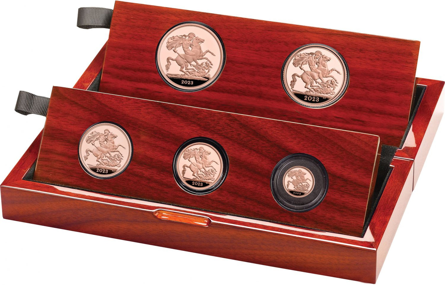 * Charles III 2023 5-coin proof Sovereign Set Coronation