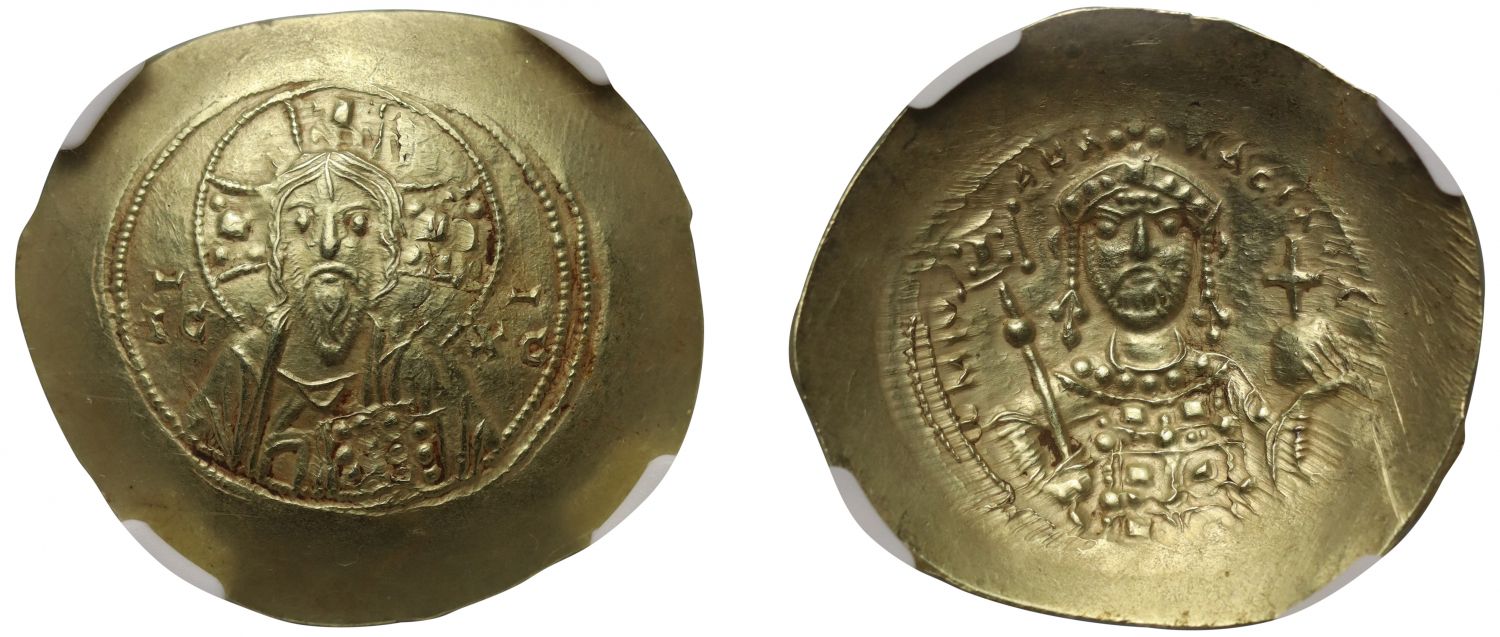 NGC Ch AU 5/5 3/5 | Michael VII, Histamenon Nomisma.