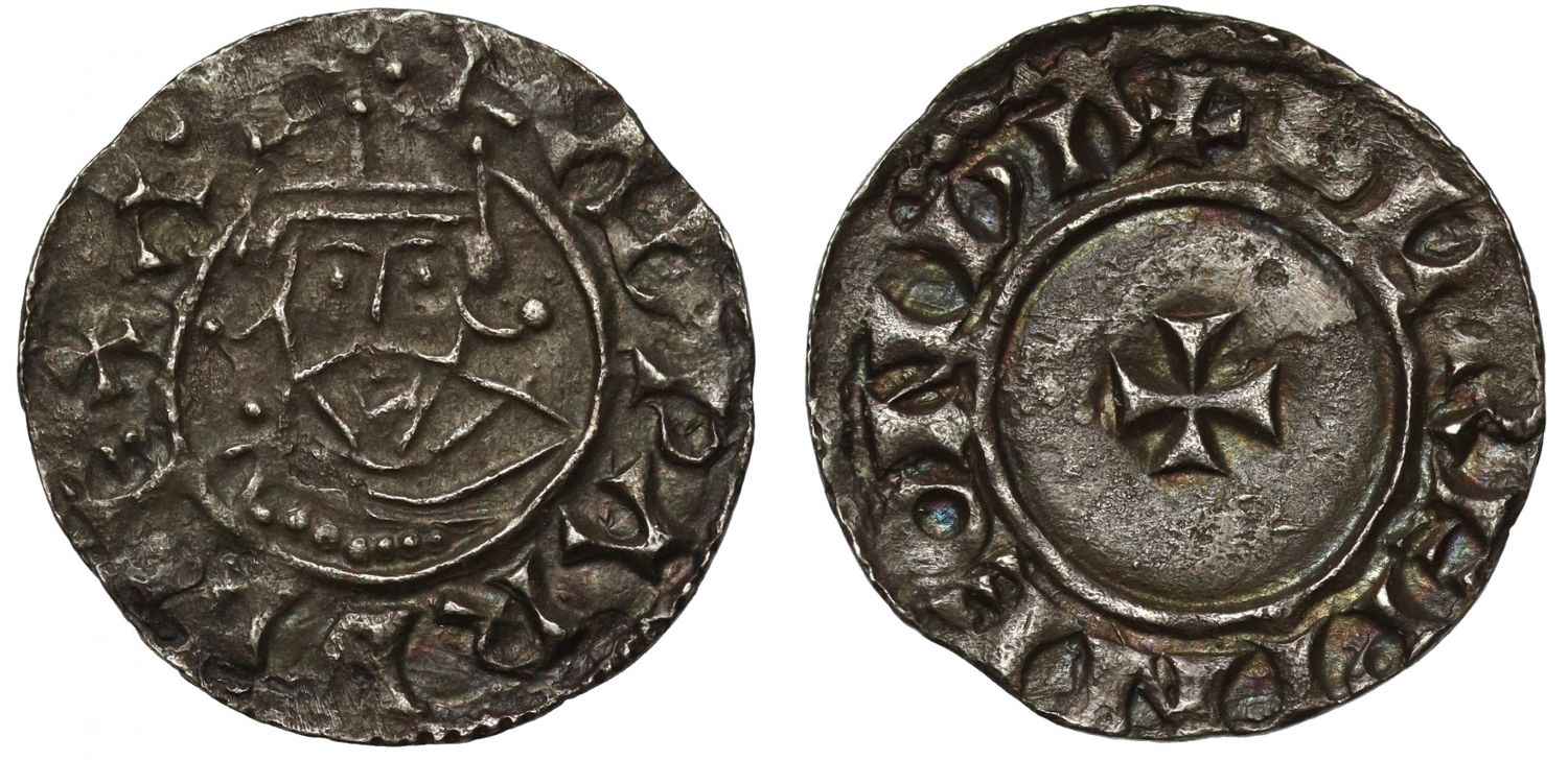 Edward the Confessor Penny, Facing bust type, Wallingford, Burewine