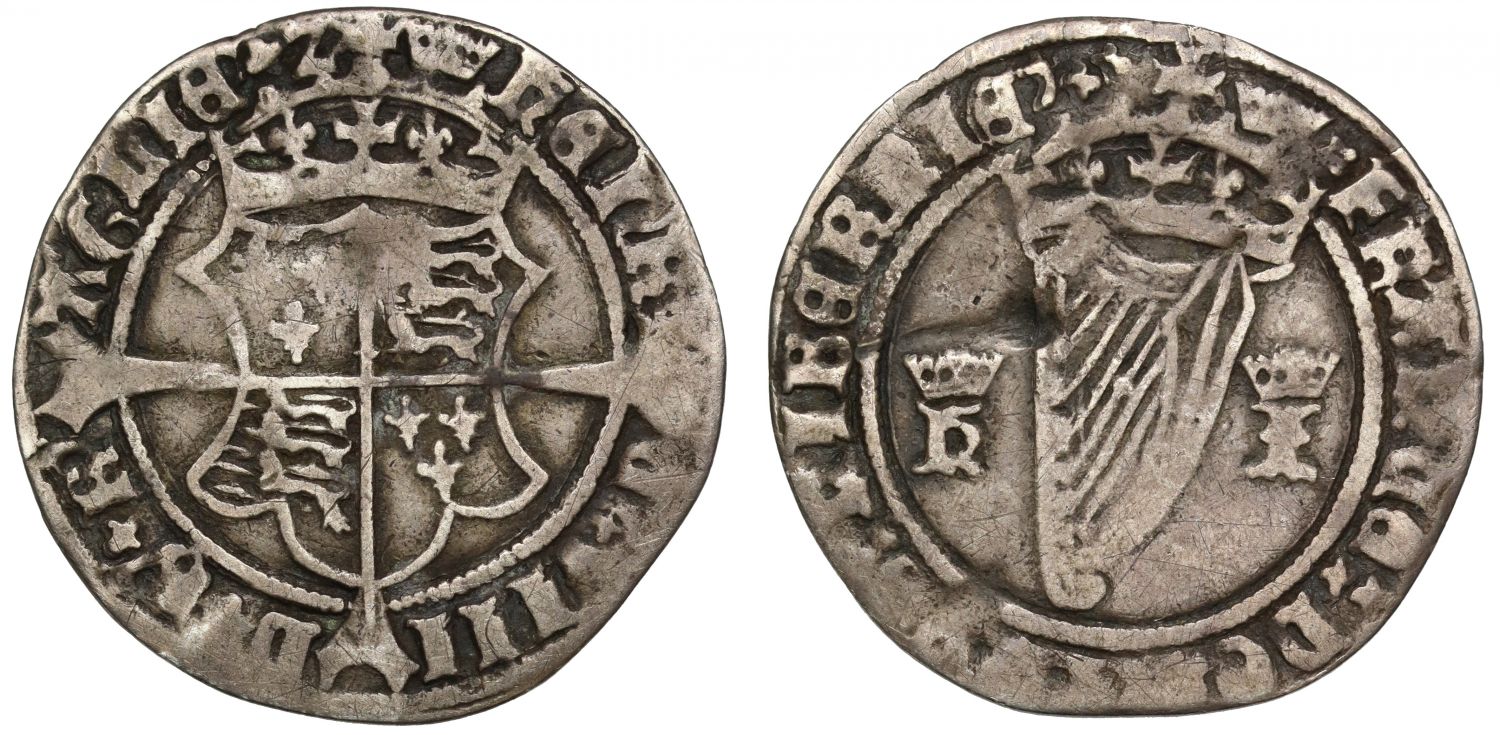 Ireland, Henry VIII Groat, 1st harp issue, with Jane Seymour