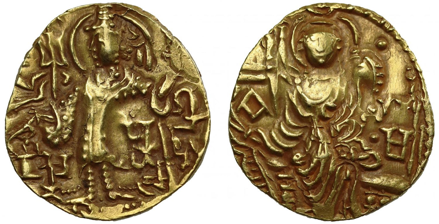 Kushan Empire / Kidarites, 'Gadahara' (c.320s-350s), Gold Dinar.