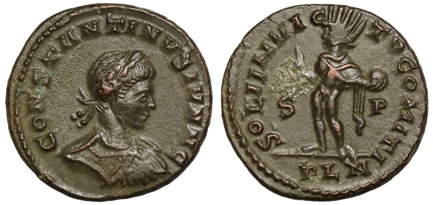 *Romano-British Interest - London Mint, Constantine II (AD 337-340), Æ 3, London.