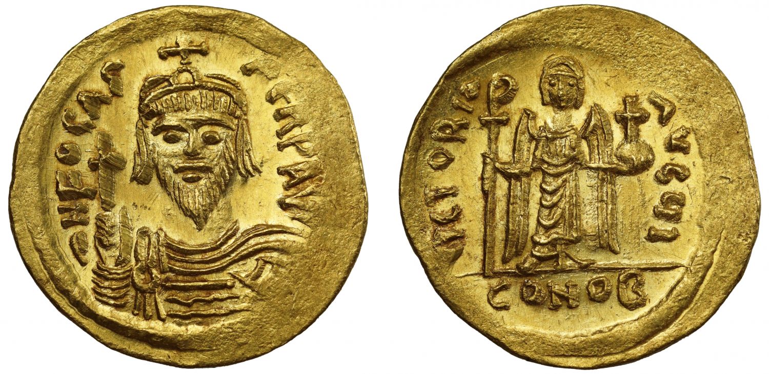 Phocas, Gold Solidus.