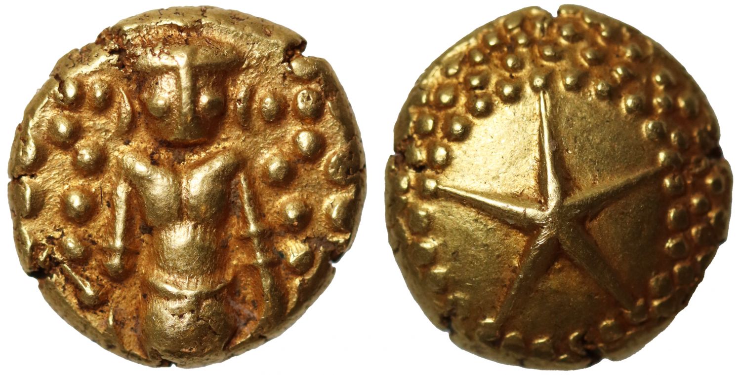 Madras Presidency, Gold Pagoda, 1740-1807.