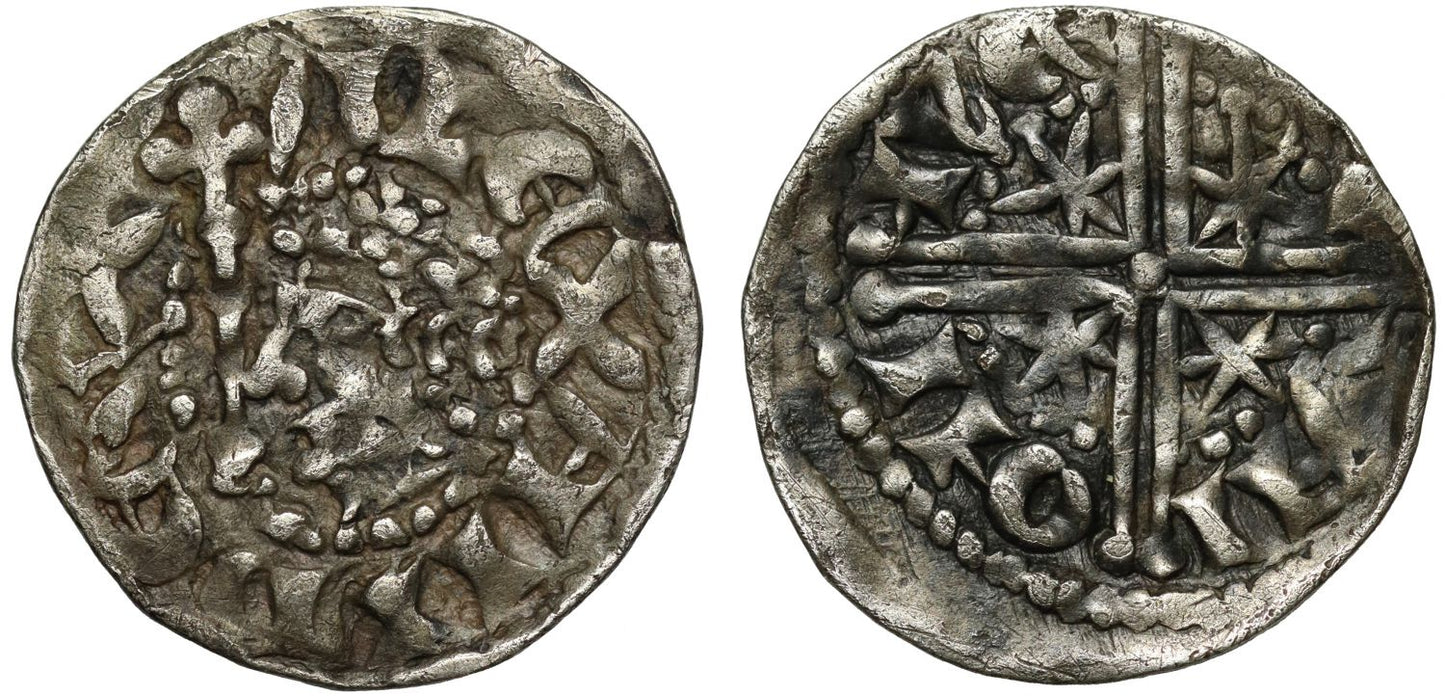 Scotland, Alexander III Penny, first coinage, Inverness Mint, Moneyer Gefrai