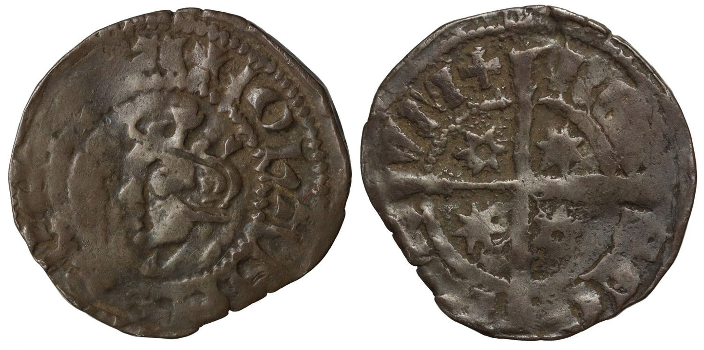 Scotland, John Baliol Penny, Mule with Alexander III reverse