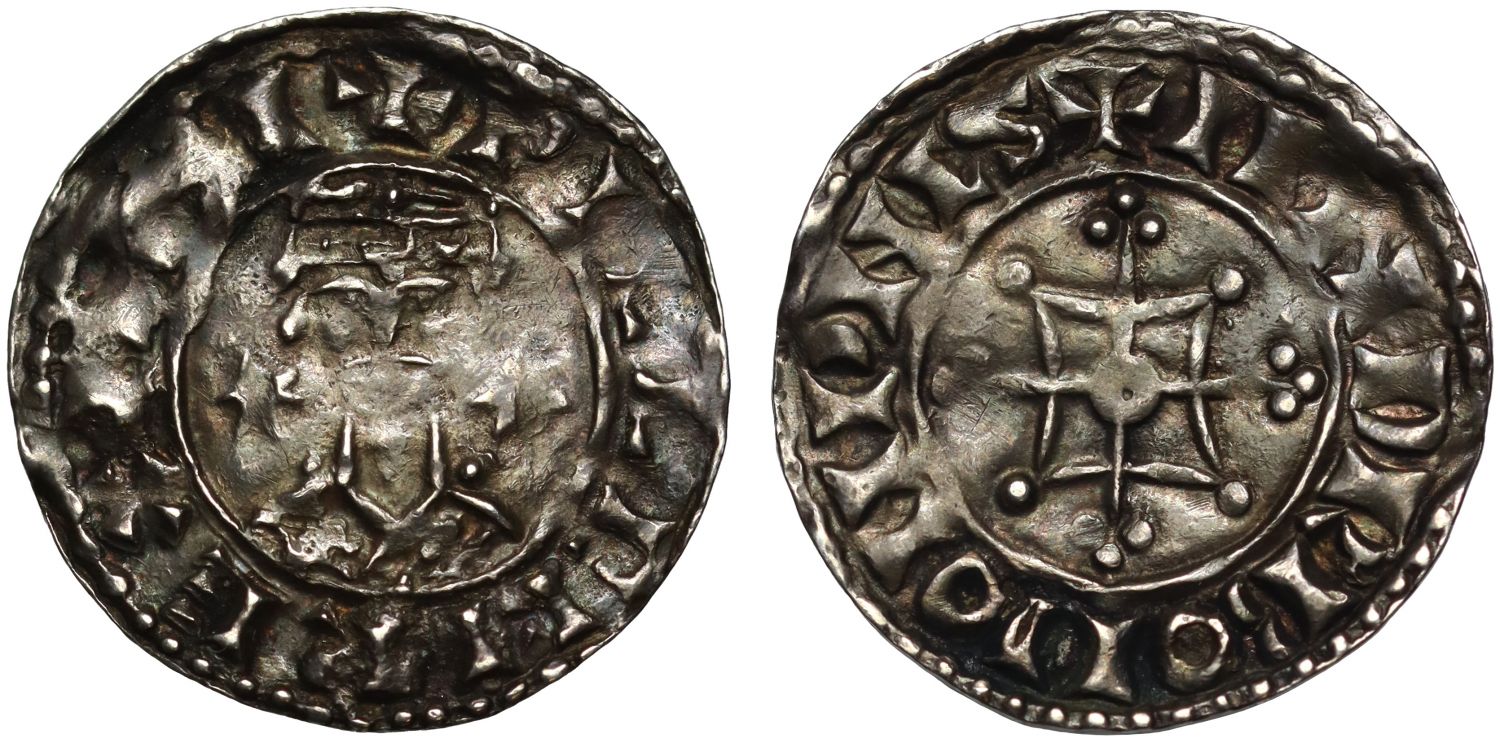 William I Penny, two-stars type, Winchester, moneyer Anderboda