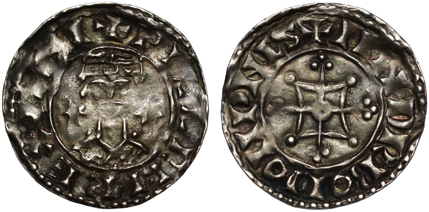 William I Penny, two-stars type, Winchester, moneyer Anderboda