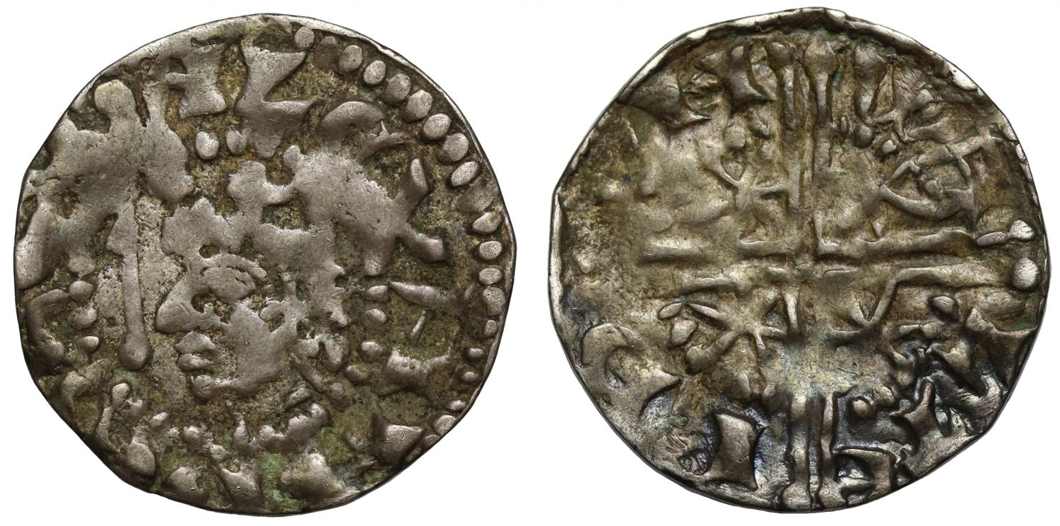 Scotland, Alexander III Penny, first coinage type 3, Dun (Dunfermline?), Walter