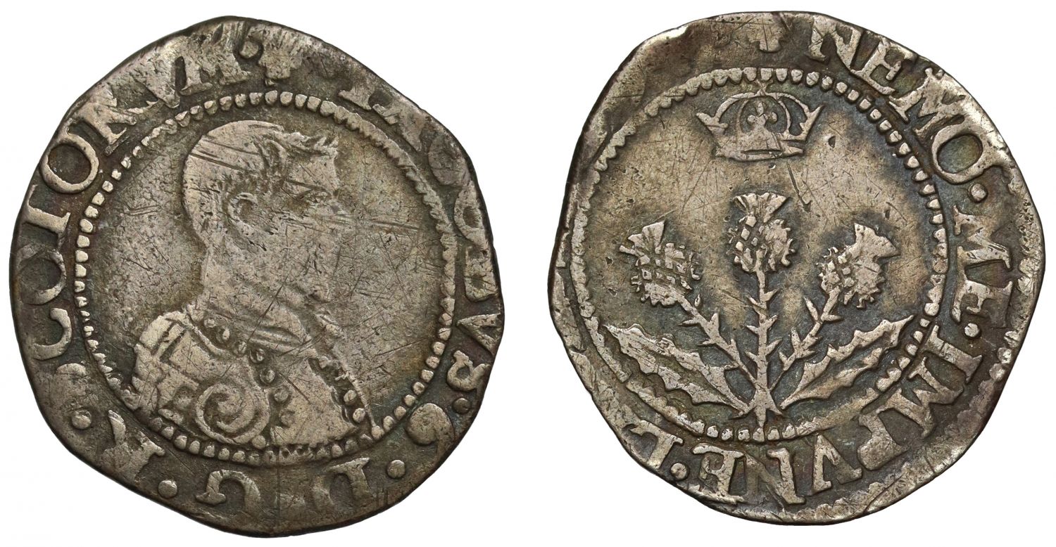 Scotland, James VI 1594 Thirty-Pence, 7th coinage