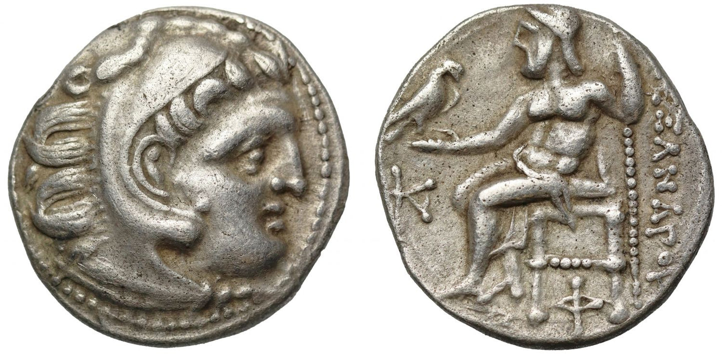 Alexander III, the Great (336-323 BC), silver Drachm.
