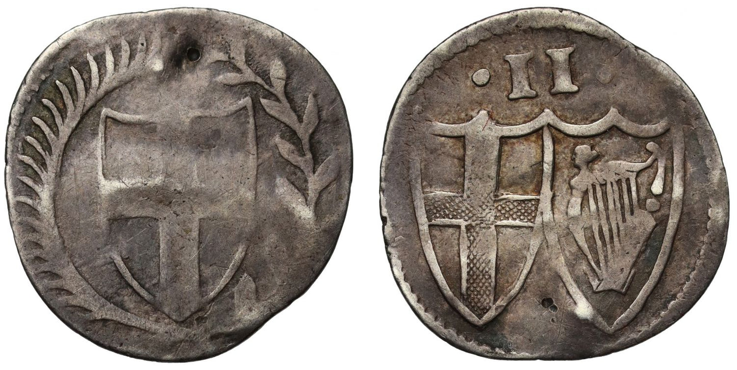 Commonwealth silver Twopence