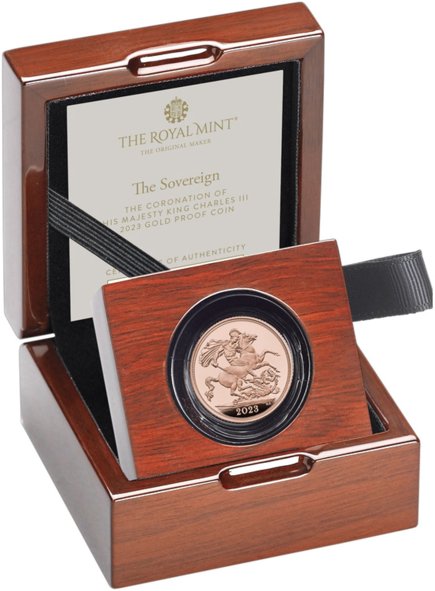 * Charles III 2023 proof Coronation Sovereign